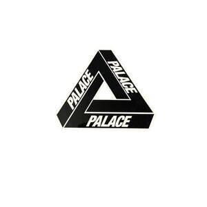 Palace Skateboards Tri-Ferg Sticker Black Authentic Streetwear Skateboard
